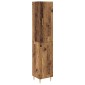 vidaXL Highboard 2 τμχ. Παλιό Ξύλο 34,5 x 34 x 180 εκ.