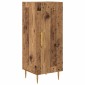 vidaXL Highboard 2 τμχ. Παλιό Ξύλο 34,5 x 34 x 180 εκ.
