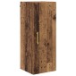 vidaXL Highboard 2 τμχ. Παλιό Ξύλο 34,5 x 34 x 180 εκ.