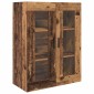 vidaXL Highboard 2 τμχ. Παλιό Ξύλο 69,5 x 34 x 180 εκ.