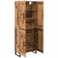 vidaXL Highboard 2 τμχ. Παλιό ξύλο 69,5 x 34 x 180 εκ.
