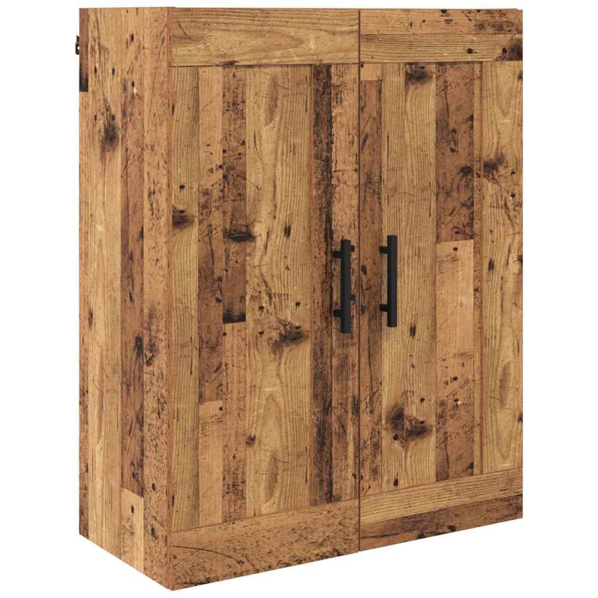 vidaXL Highboard 2 τμχ. Παλιό ξύλο 69,5 x 34 x 180 εκ.