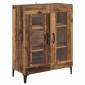vidaXL Highboard Παλιό Ξύλο 69,5 x 34 x 180 εκ. Επεξεργασμένο Ξύλο