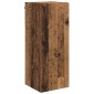 vidaXL Highboard Παλιό Ξύλο 34,5 x 34 x 180 εκ. Επεξεργασμένο Ξύλο