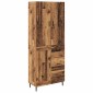 vidaXL Highboard 2 τμχ. Παλιό Ξύλο 69,5 x 34 x 180 εκ.