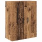 vidaXL Highboard Παλιό Ξύλο 69,5 x 34 x 180 εκ. Επεξεργασμένο Ξύλο