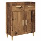 vidaXL Highboard Παλιό Ξύλο 69,5 x 32,5 x 180 εκ Επεξεργασμένο Ξύλο