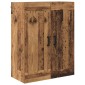 vidaXL Highboard Παλιό Ξύλο 69,5 x 34 x 180 εκ. Επεξεργασμένο Ξύλο