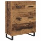 vidaXL Highboard 2 τμχ. Παλιό ξύλο 69,5 x 34 x 180 εκ.