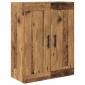vidaXL Highboard 2 τμχ. Παλιό ξύλο 69,5 x 34 x 180 εκ.