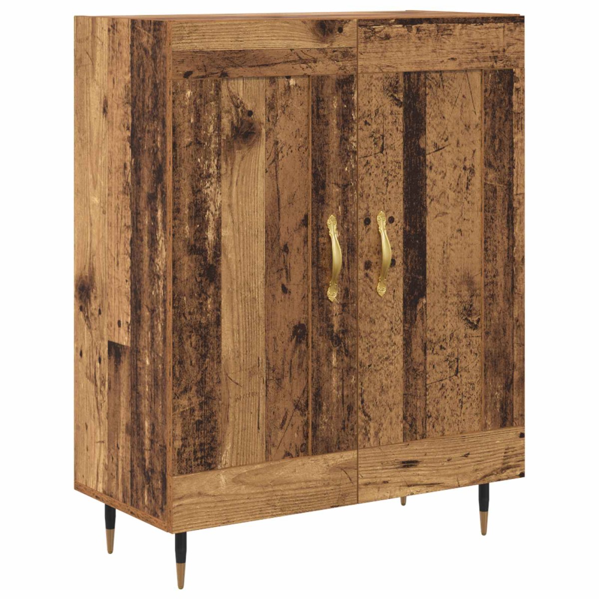 vidaXL Highboard Παλιό Ξύλο 69,5 x 34 x 180 εκ. Επεξεργασμένο Ξύλο