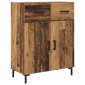 vidaXL Highboard Παλιό ξύλο 69,5 x 34 x 180 εκ. Επεξεργασμένο Ξύλο