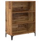 vidaXL Highboard Παλιό Ξύλο 69,5 x 34 x 180 εκ. Επεξεργασμένο Ξύλο