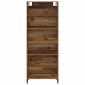 vidaXL Highboard Παλιό Ξύλο 69,5 x 34 x 180 εκ. Επεξεργασμένο Ξύλο