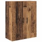 vidaXL Highboard Παλιό Ξύλο 69,5 x 34 x 180 εκ. Επεξεργασμένο Ξύλο