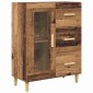 vidaXL Highboard Παλιό Ξύλο 69,5 x 34 x 180 εκ. Επεξεργασμένο Ξύλο