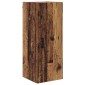 vidaXL Highboard Παλιό Ξύλο 34,5 x 34 x 180 εκ. Επεξεργασμένο Ξύλο