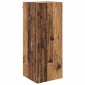 vidaXL Highboard Παλιό Ξύλο 34,5 x 34 x 180 εκ. Επεξεργασμένο Ξύλο
