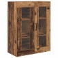 vidaXL Highboard Παλιό Ξύλο 69,5 x 34 x 180 εκ. Επεξεργασμένο Ξύλο