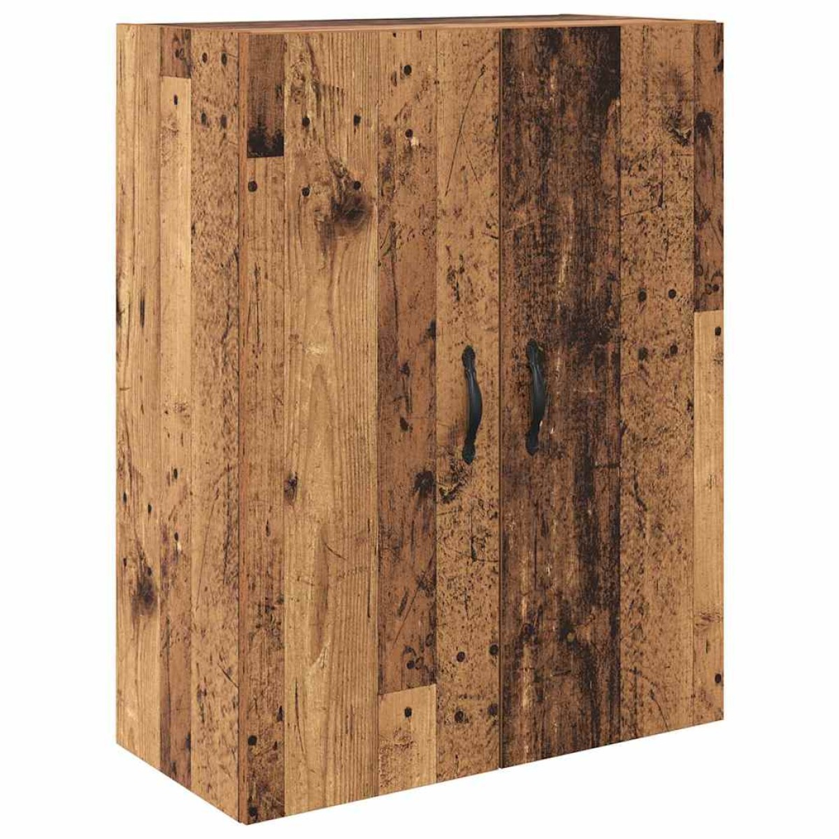 vidaXL Highboard 2 τμχ. Παλιό ξύλο 69,5 x 34 x 180 εκ.