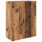 vidaXL Highboard 2 τμχ. Παλιό ξύλο 69,5 x 34 x 180 εκ.