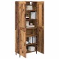 vidaXL Highboard 2 τμχ. Παλιό ξύλο 69,5 x 34 x 180 εκ.