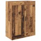 vidaXL Highboard 2 τμχ. Παλιό ξύλο 69,5 x 34 x 180 εκ.