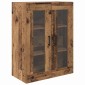 vidaXL Highboard Παλιό Ξύλο 69,5 x 34 x 180 εκ. Επεξεργασμένο Ξύλο