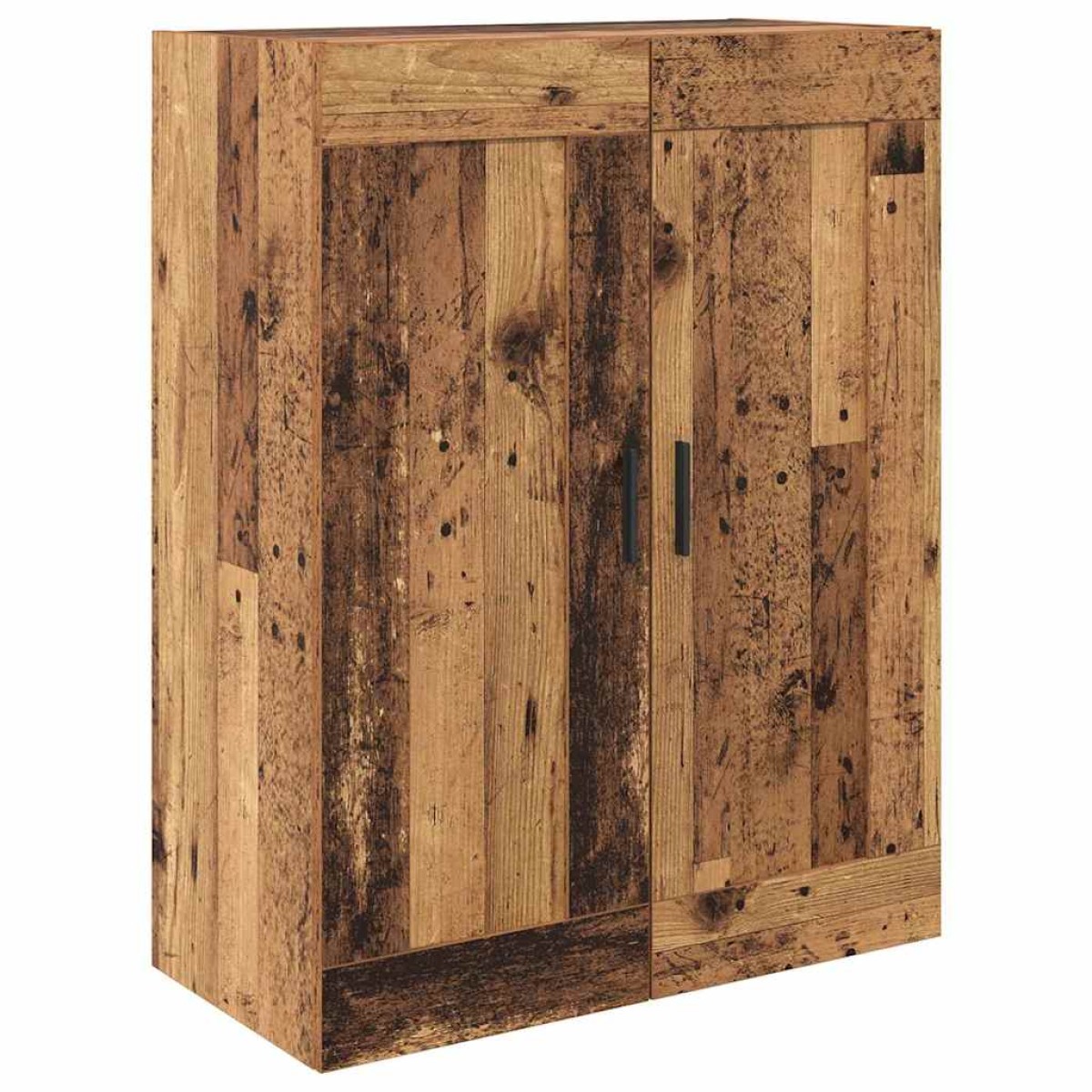 vidaXL Highboard 2 τμχ. Παλιό ξύλο 69,5 x 34 x 180 εκ.