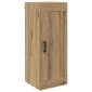 vidaXL Highboard Artisan Oak 34,5 x 34 x 180 εκ. Επεξεργασμένο Ξύλο