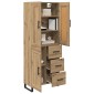 vidaXL Highboard 2 τμχ. Artisan Oak 69,5 x 34 x 180 εκ.