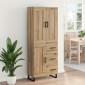 vidaXL Highboard 2 τμχ. Artisan Oak 69,5 x 34 x 180 εκ.