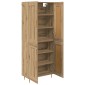 vidaXL Highboard Artisan Oak 69,5 x 34 x 180 εκ. Επεξεργασμένο Ξύλο