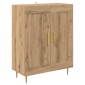 vidaXL Highboard Artisan Oak 69,5 x 34 x 180 εκ. Επεξεργασμένο Ξύλο
