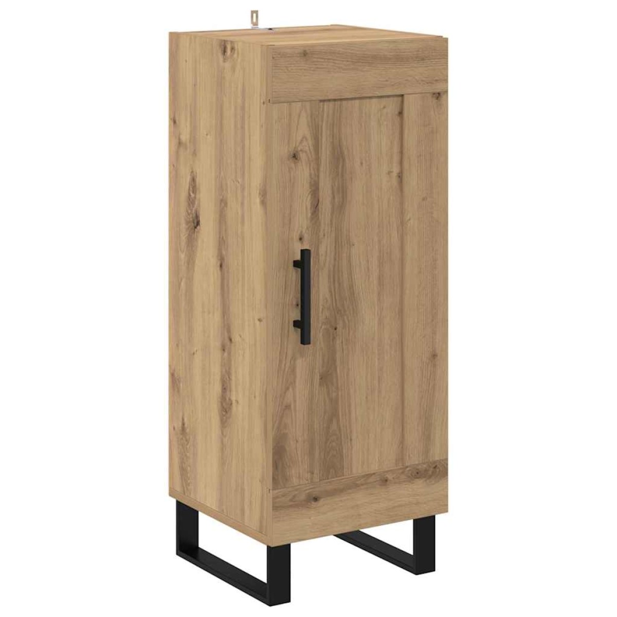 vidaXL Highboard Artisan Oak 34,5 x 34 x 180 εκ. Επεξεργασμένο Ξύλο