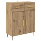 vidaXL Highboard Artisan Oak 69,5 x 34 x 180 εκ. Επεξεργασμένο Ξύλο