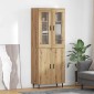 vidaXL Highboard 2 τμχ. Artisan Oak 69,5 x 34 x 180 εκ.