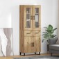 vidaXL Highboard 2 τμχ. Artisan Oak 69,5 x 34 x 180 εκ.