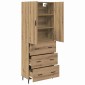vidaXL Highboard 2 τμχ. Artisan Oak 69,5 x 34 x 180 εκ.
