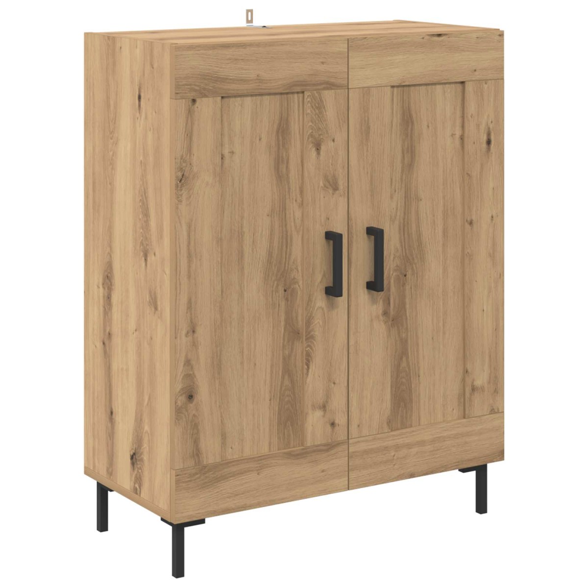 vidaXL Highboard Artisan Oak 69,5 x 34 x 180 εκ. Επεξεργασμένο Ξύλο