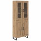 vidaXL Highboard 2 τμχ. Artisan Oak 69,5 x 34 x 180 εκ.