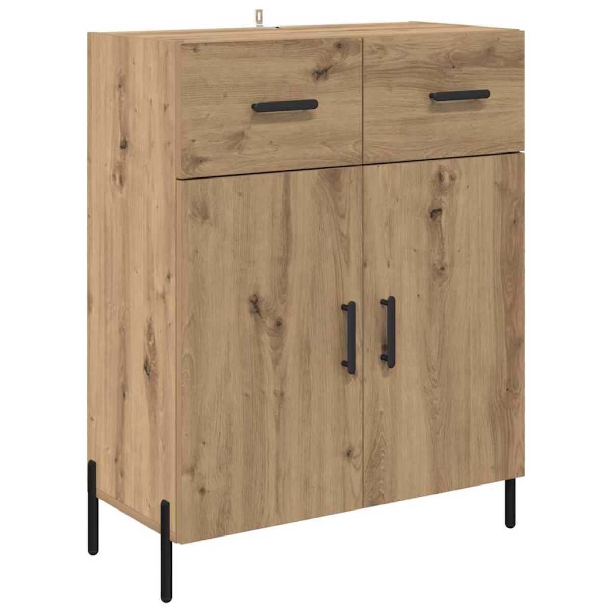 vidaXL Highboard Artisan Oak 69,5 x 32,5 x 180 εκ Επεξεργασμένο Ξύλο