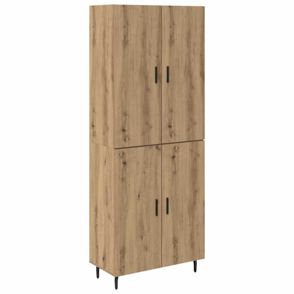 vidaXL Highboard 2 τμχ. Artisan Oak 69,5 x 34 x 180 εκ.