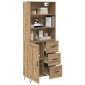 vidaXL Highboard 2 τμχ. Artisan Oak 69,5 x 34 x 180 εκ.
