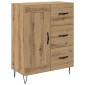 vidaXL Highboard 2 τμχ. Artisan Oak 69,5 x 34 x 180 εκ.