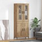vidaXL Highboard 2 τμχ. Artisan Oak 69,5 x 34 x 180 εκ.