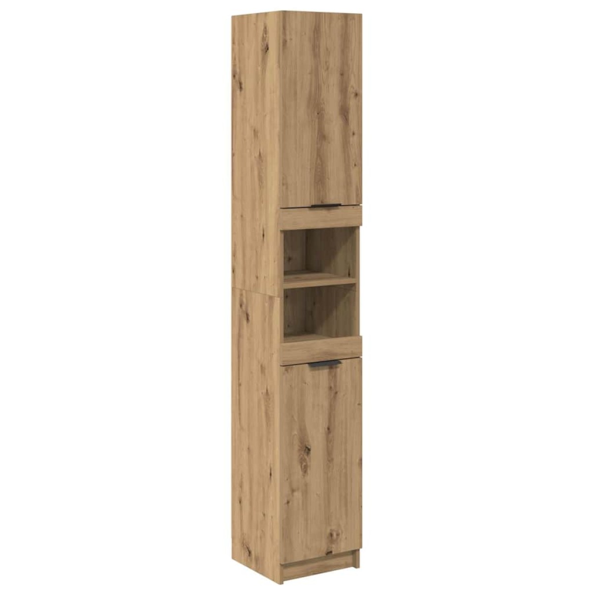 vidaXL Σετ Ντουλαπιών Μπάνιου 3 τεμ. Artisan Oak Επεξεργασμένο Ξύλο