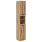 vidaXL Σετ Ντουλαπιών Μπάνιου 3 τεμ. Artisan Oak Επεξεργασμένο Ξύλο