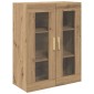 vidaXL Highboard Artisan Oak 69,5 x 34 x 180 εκ. Επεξεργασμένο Ξύλο