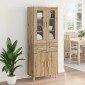 vidaXL Highboard Artisan Oak 69,5 x 34 x 180 εκ. Επεξεργασμένο Ξύλο